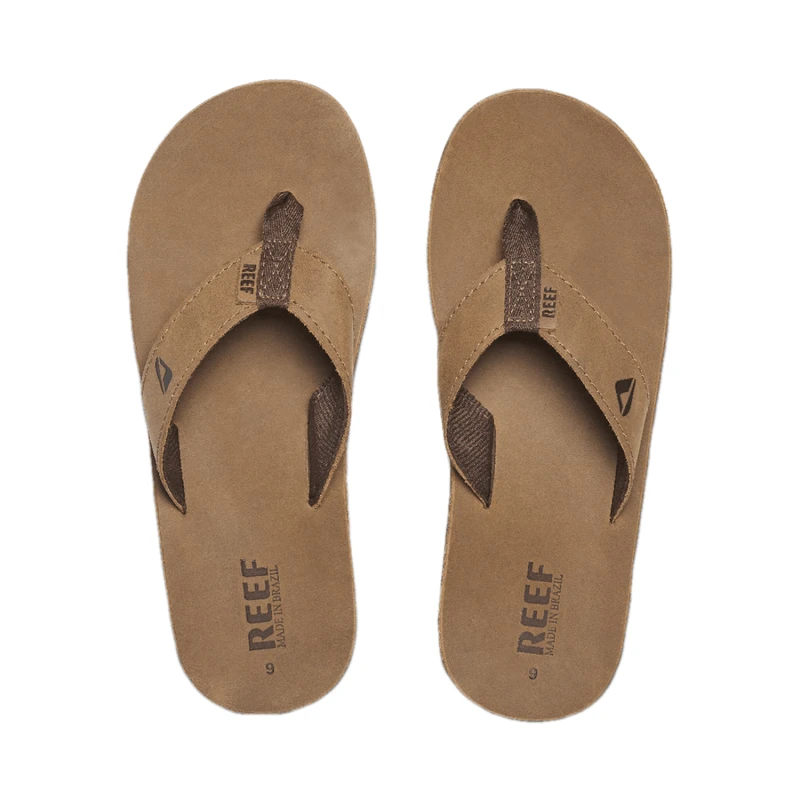 REEF Leather Smoothy Flip Flop Sandal - Men's 5 REEF Leather Smoothy Flip Flop Sandal - Men's - Image 3