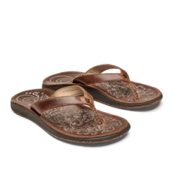 Olukai Paniolo Leather Beach Sandal - Women's -Terra Flex Shoes Shop 1051941 800 auto