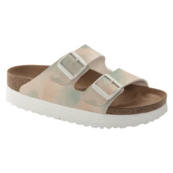 Birkenstock Arizona Platform Vegan Birko-Flor Sandal - Women's -Terra Flex Shoes Shop 1251963 800 auto