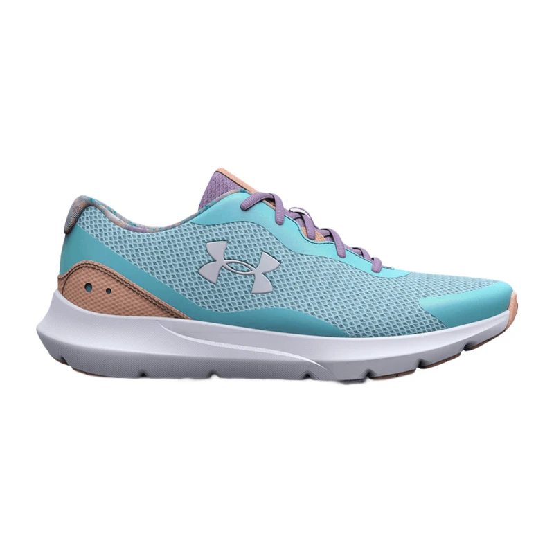 Under Armour Grade School Ua Surge 3 Sky Running Shoe - Girls' 5 Under Armour Grade School Ua Surge 3 Sky Running Shoe - Girls' - Image 3