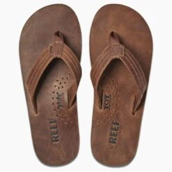 REEF Draftsmen Leather Sandal - Men's -Terra Flex Shoes Shop 774335 800 auto